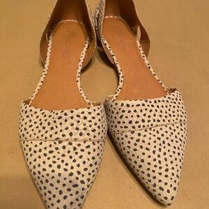 Madewell flats size 8